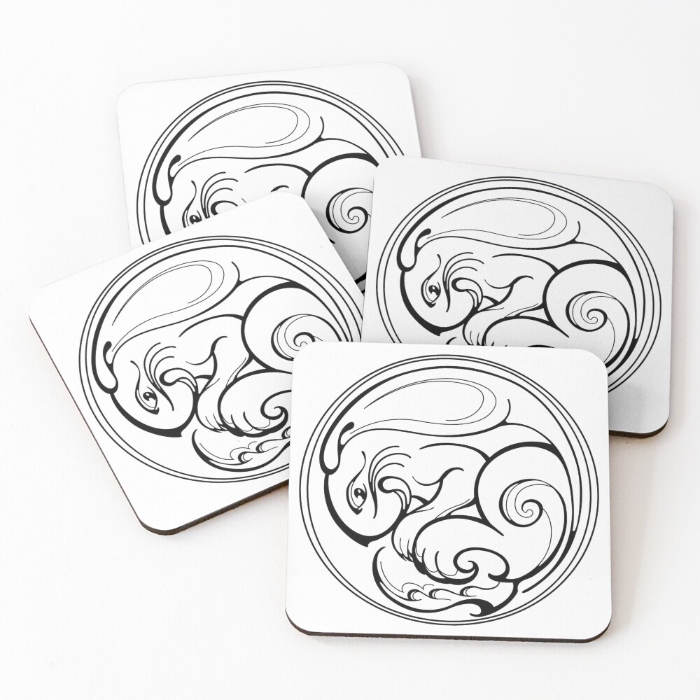 Item preview, Coasters (Set of 4) designed and sold by echochernik.