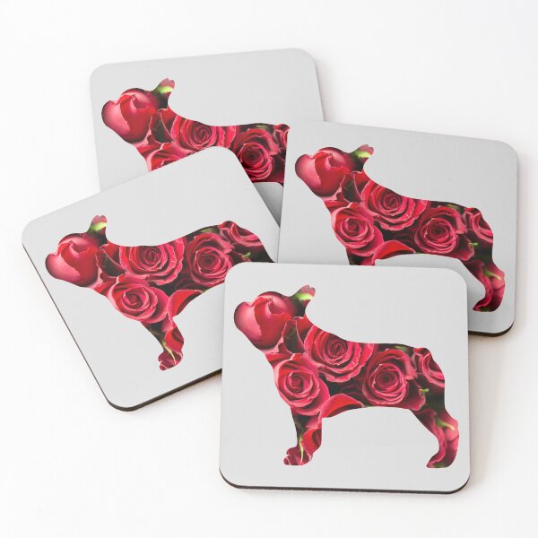 Item preview, French Bulldog Roses, Frenchie Mom, Frenchie Flowers designed and sold by FunShirtDesigns.