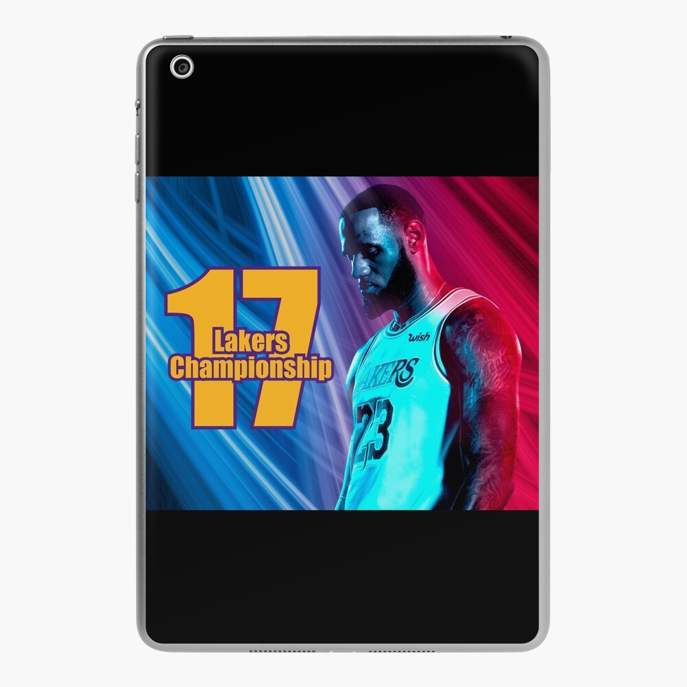 Lakers Championship 2020 17 Time NBA Finals Champions iPad Case