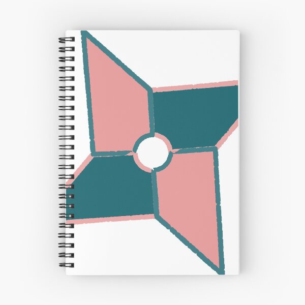 Item preview, Ninja Star (Pink&Green) designed and sold by Maho-Ichikawa.