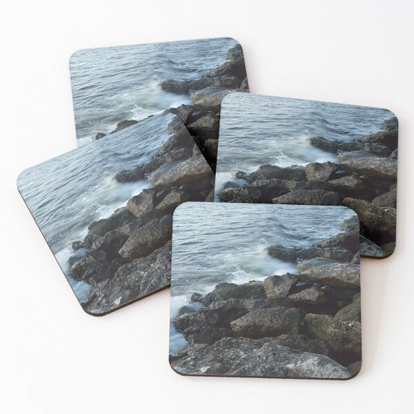 Item preview, Florida Ocean Waves meet the Rocky Shore designed and sold by whimwitch.