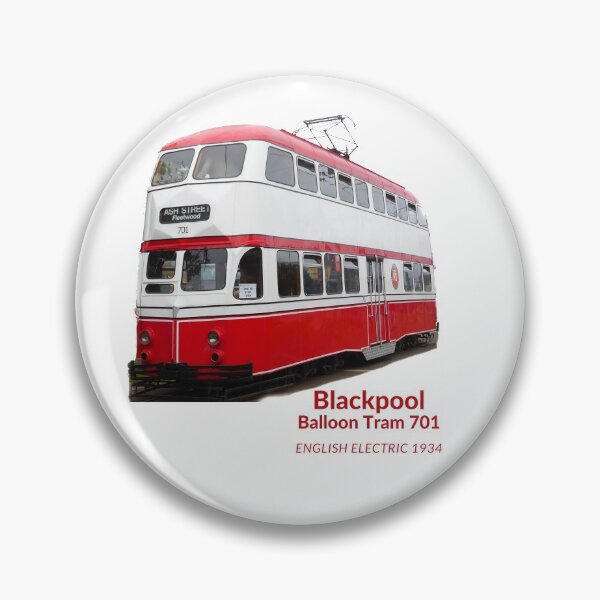 Item preview, Blackpool Balloon Tram 701 designed and sold by ajtechdesigns.