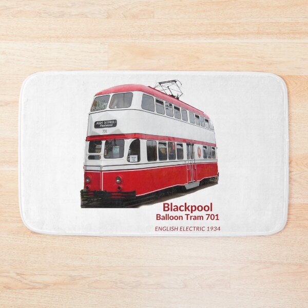 Item preview, Blackpool Balloon Tram 701 designed and sold by ajtechdesigns.