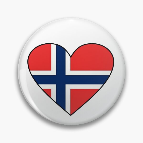 Item preview, Norwegian Flag. Love Norway Heart Flag. Kingdom of Norway. Norge designed and sold by GraceTee.