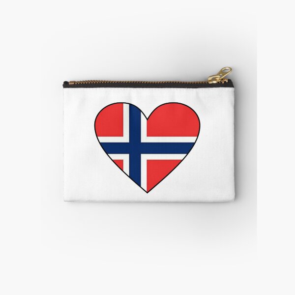 Aperçu de l'œuvre Drapeau norvégien. Amour drapeau de coeur de Norvège. Royaume de Norvège. Norge. créée et vendue par GraceTee.