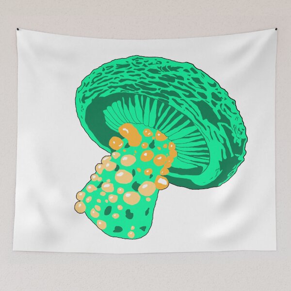 Item preview, Not Magic Mushroom Hippie Pop-Art designed and sold by Mustard Prophet.