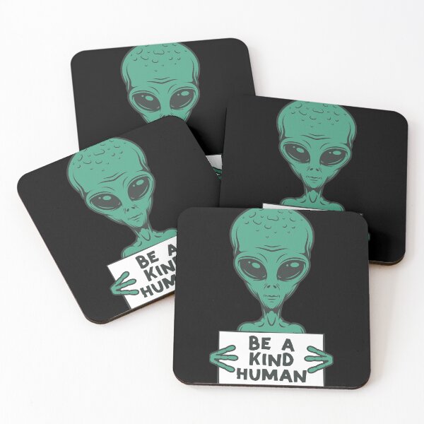 Item preview, BE A KIND HUMAN - funny alien quote designed and sold by nananinanana.
