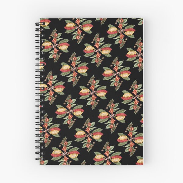 Item preview, Botanical Coffee + Chocolate Chintz Pattern designed and sold by TheEditrix.