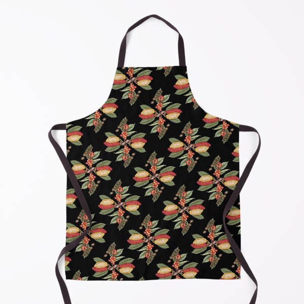 Item preview, Botanical Coffee + Chocolate Chintz Pattern designed and sold by TheEditrix.