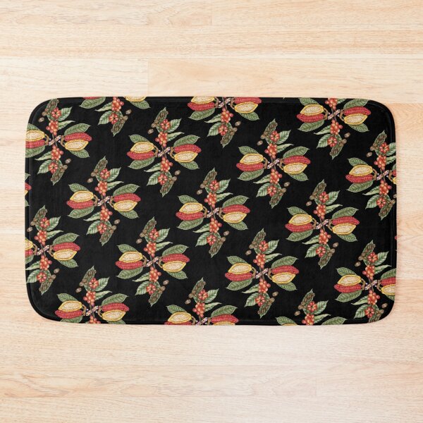 Item preview, Botanical Coffee + Chocolate Chintz Pattern designed and sold by TheEditrix.