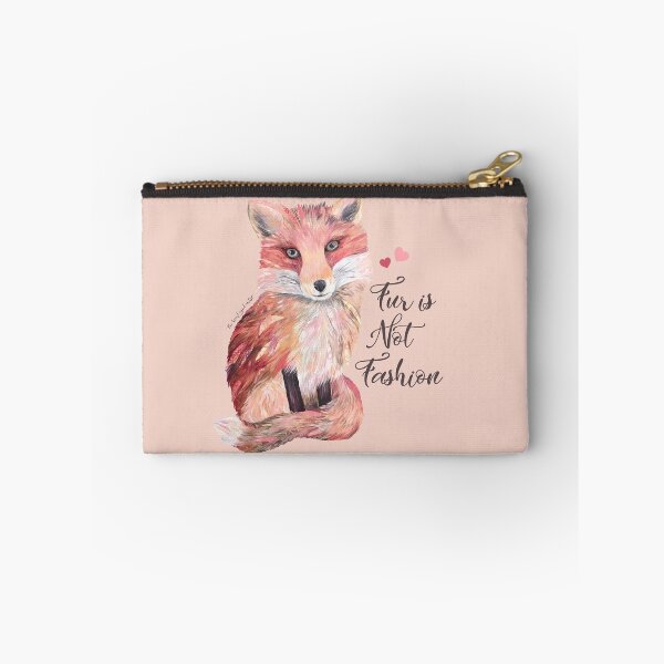 Item preview, Fur is Not Fashion | Fox Friend designed and sold by hearteyedartist.
