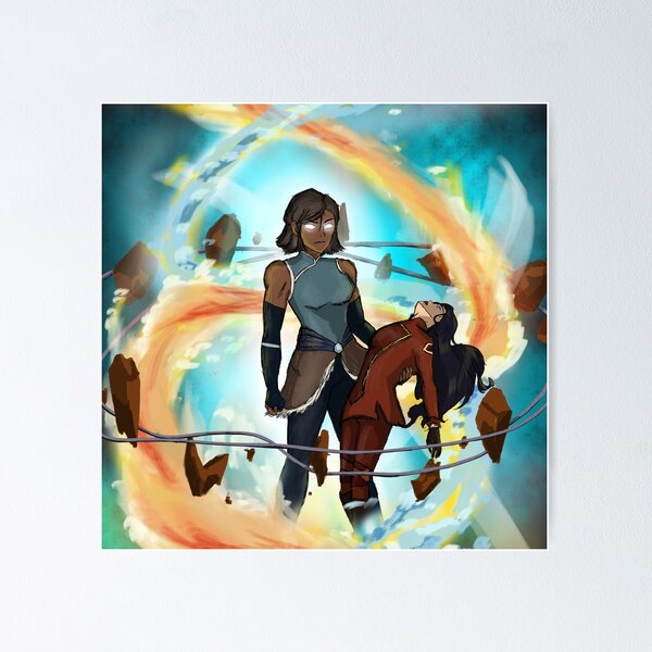 Item preview, Avatar State Korra and Asami  designed and sold by EndsArts.