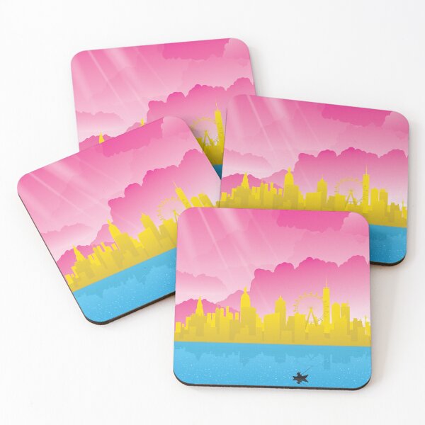 Item preview, Pansexual  Art Cityscape designed and sold by Pridish.
