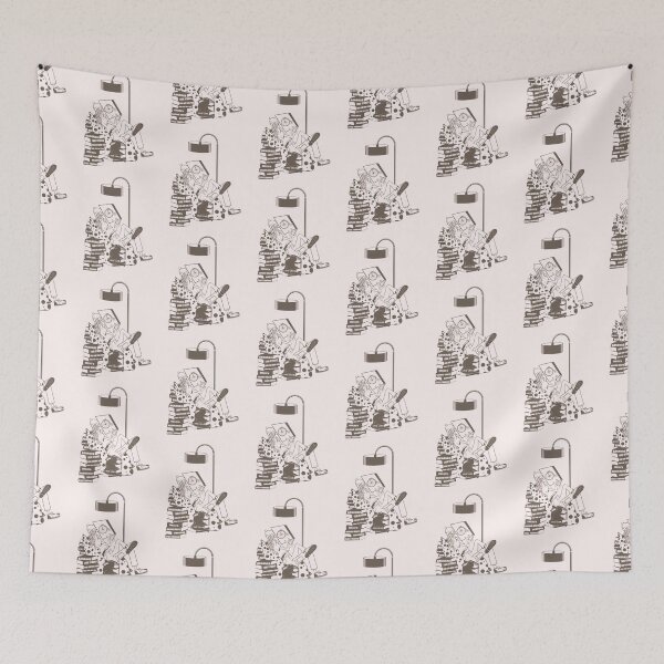 Item preview, Girl Reading designed and sold by piedaydesigns.
