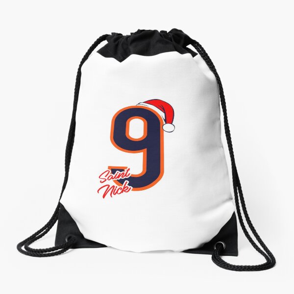 Saint Nick, Chi - White Drawstring Bag