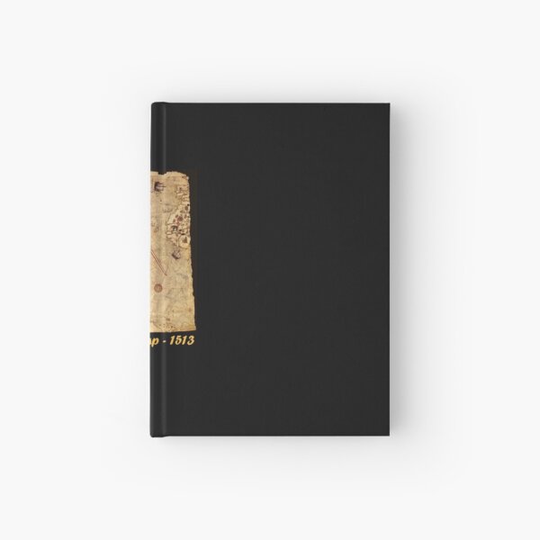 Piri Reis 1513 Map Hardcover Journal