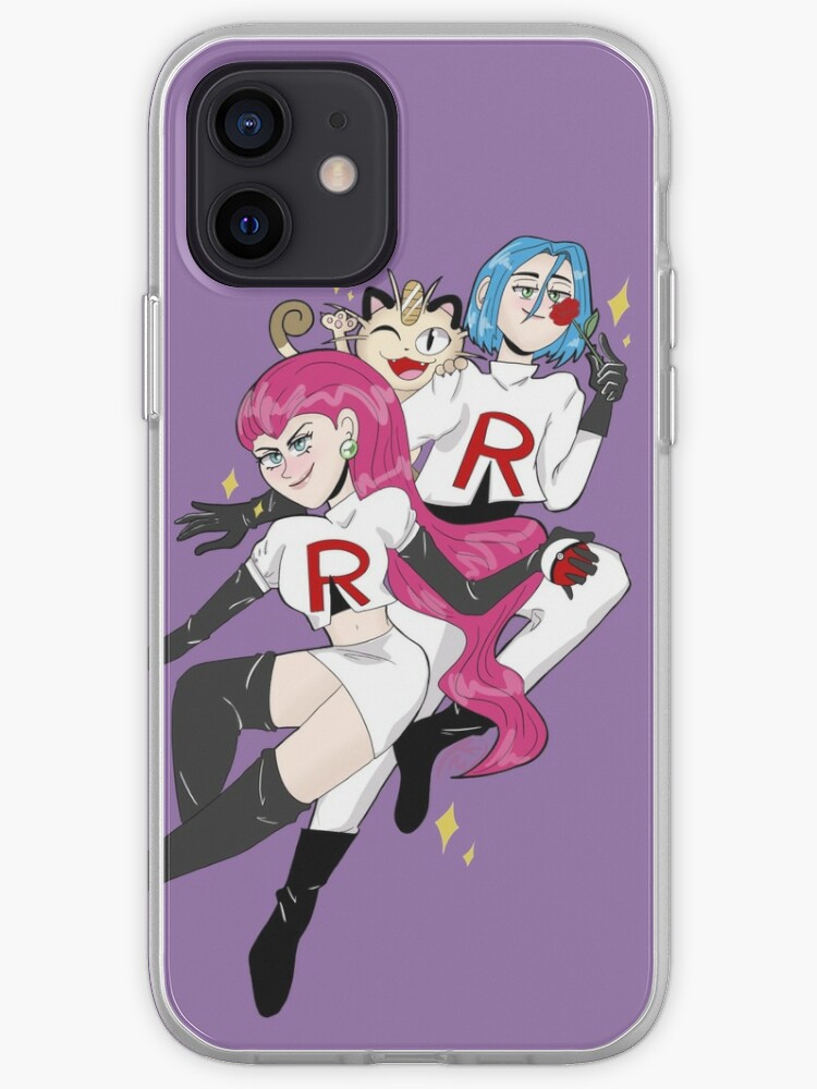 Jessie And James Team Rocket Iphone Case By Krazykatt Redbubble