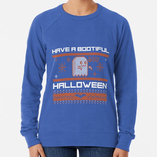 ghost hail santa sweater