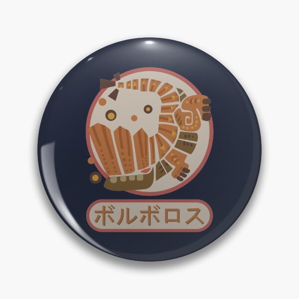 Item preview, Monster Hunter World Iceborne - Barroth (Kanji) designed and sold by VerdantEcho.