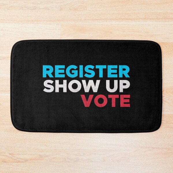 Item preview, Register Show Up Vote designed and sold by T-shirt For You.