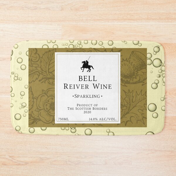 Item preview, BELL Sparkling Wine Label | Border Reivers designed and sold by yourscotborders.