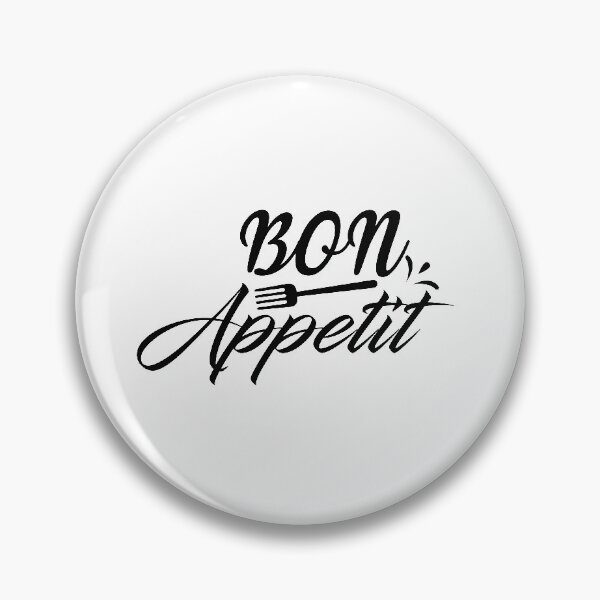 Item preview, bon appetit designed and sold by ShoppyYourThing.