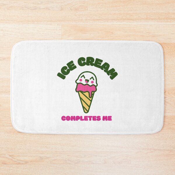 Item preview, Ice Cream Completes Me - Kawaii Funny Gelato designed and sold by Kaos Urbanwear.