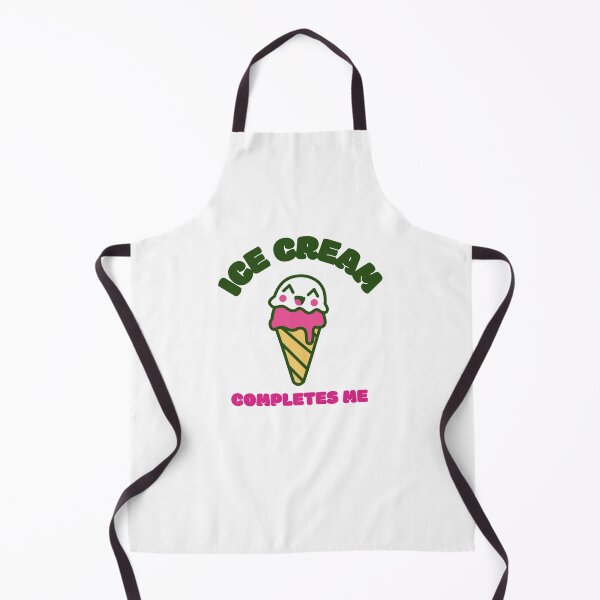 Item preview, Ice Cream Completes Me - Kawaii Funny Gelato designed and sold by Kaos Urbanwear.