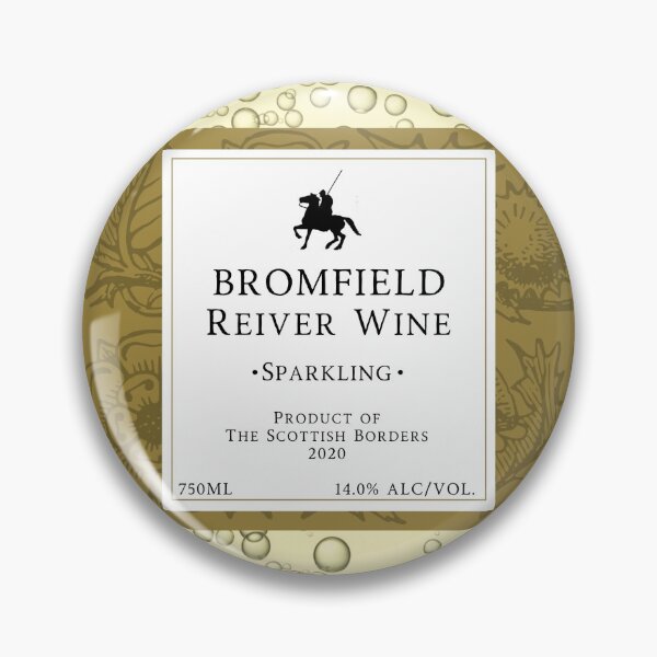 Artikelvorschau, BROMFIELD Sparkling Wine Label | Border Reivers entworfen und verkauft von yourscotborders.