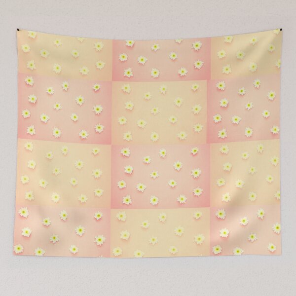 Item preview, Grid Pastel Flowers designed and sold by DaughterofYah.