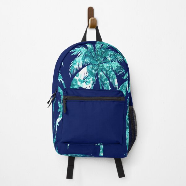 Item preview, Refreshing Palm Trees Navy Blue designed and sold by oxoxoxo.
