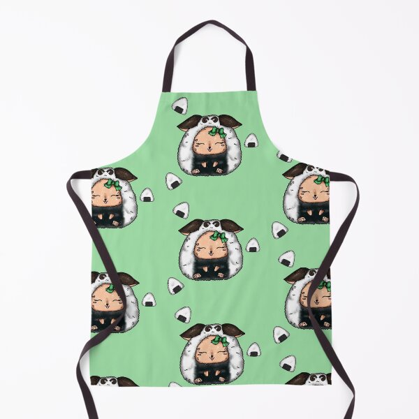 Item preview, Kawaii Onigiri Rice Balls Sheep Green Tea background Baby Japan designed and sold by Jolly-Yosei.