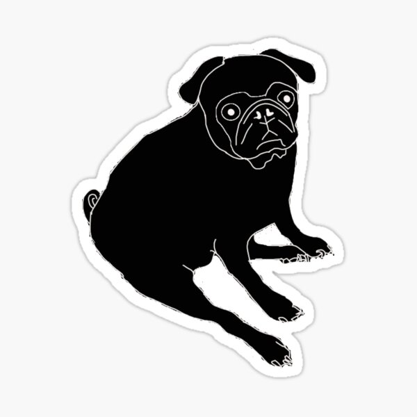 Pug Life Sticker