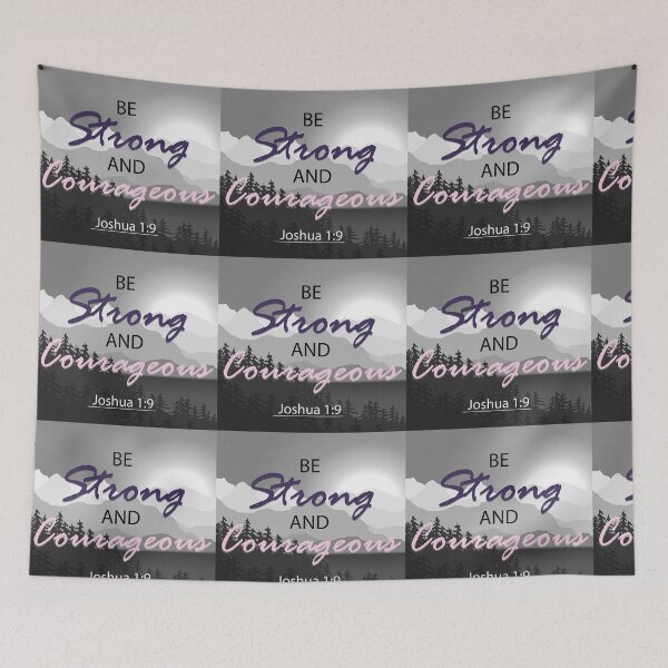 Item preview, Be strong and courageous designed and sold by raineegrace.
