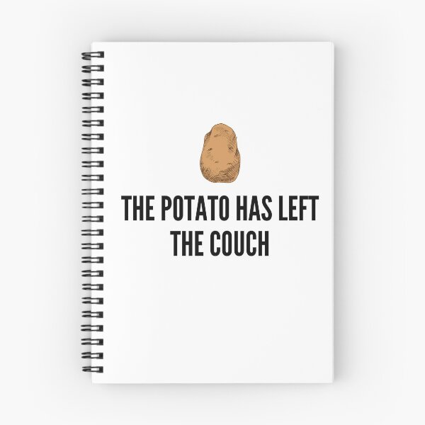 Item preview, THE POTATO HAS LEFT THE COUCH TSHIRT AND MERCH designed and sold by JaylaStarr.