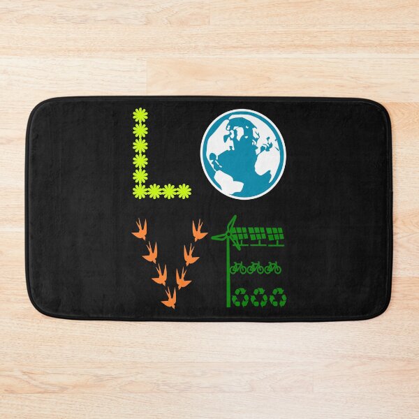 Item preview, Love in sustainable letters climate change gift designed and sold by CareShare Design.
