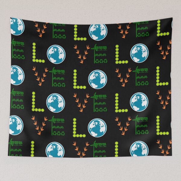 Item preview, Love in sustainable letters climate change gift designed and sold by CareShare Design.