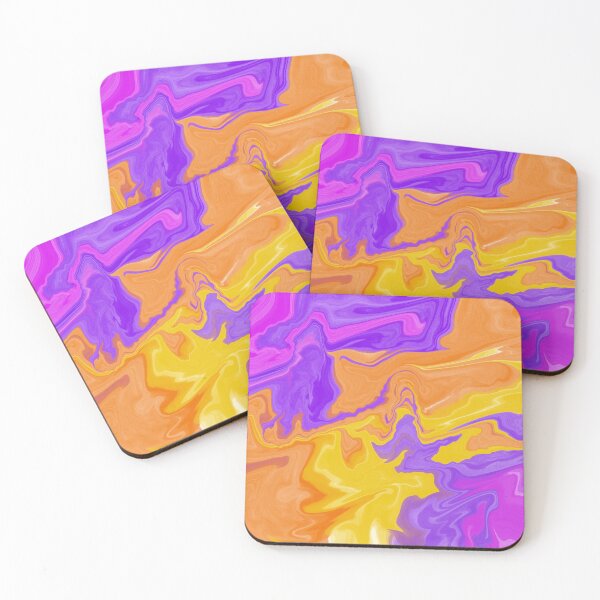 Item preview, Paint spill vibrant marble designed and sold by DaughterofYah.