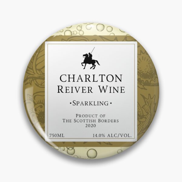 Item preview, CHARLTON Sparkling Wine Label | Border Reivers designed and sold by yourscotborders.