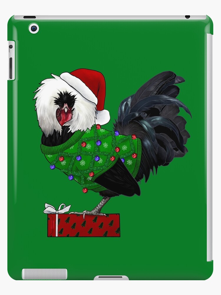 rooster christmas sweater