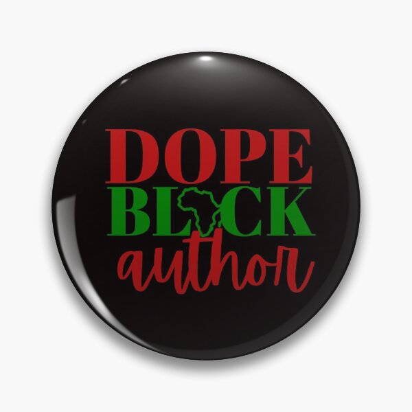 Item preview, African American Dope Black Author Writer Gift Mask, Sticker, or Mug designed and sold by TCCPublishing.