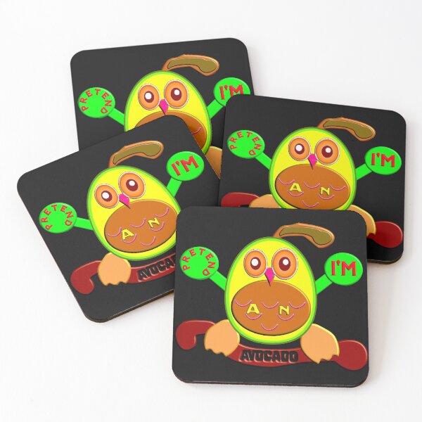 Item preview,  PRETEND I'AM AN OWL AVOCADO designed and sold by Ralek.