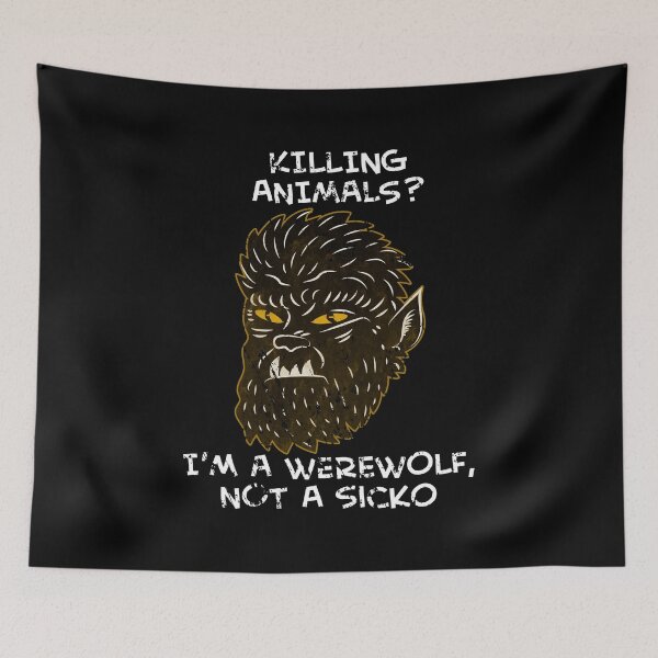 Item preview, Man-Eater Werewolf – Terrifying Animal Rights Activist Lycanthrope designed and sold by The Green Corner.