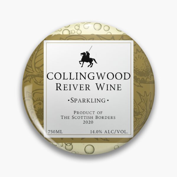 Artikelvorschau, COLLINGWOOD Sparkling Wine Label | Border Reivers entworfen und verkauft von yourscotborders.