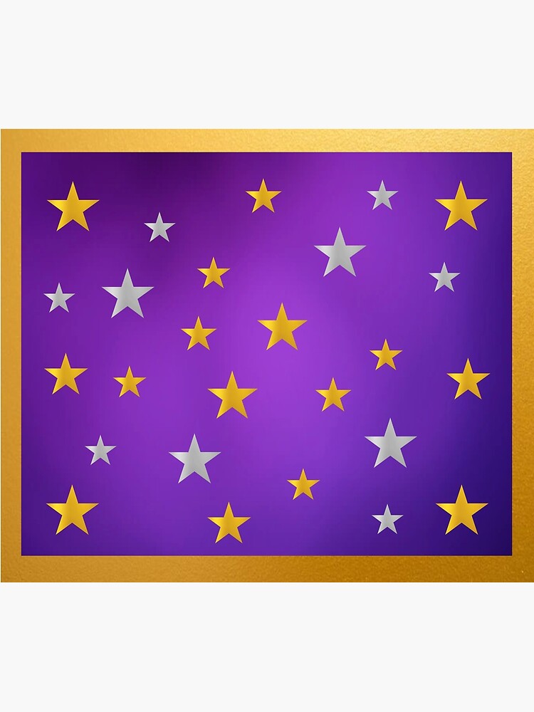 "The Big Comfy Couch Blanket Pattern Blanket)" Art Print