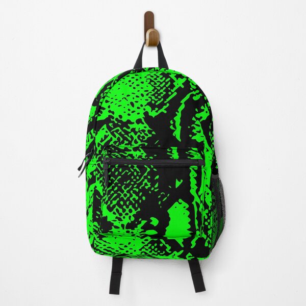 Item preview, Lime Green and Black Python Skin Design designed and sold by DesignFantazia.