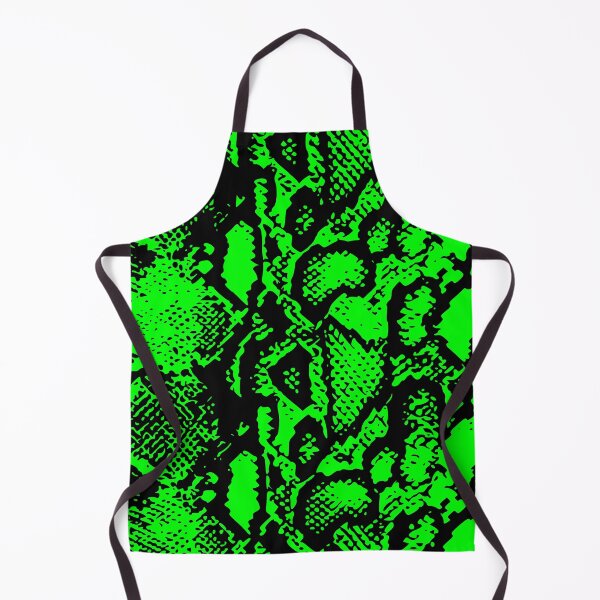Item preview, Lime Green and Black Python Skin Design designed and sold by DesignFantazia.