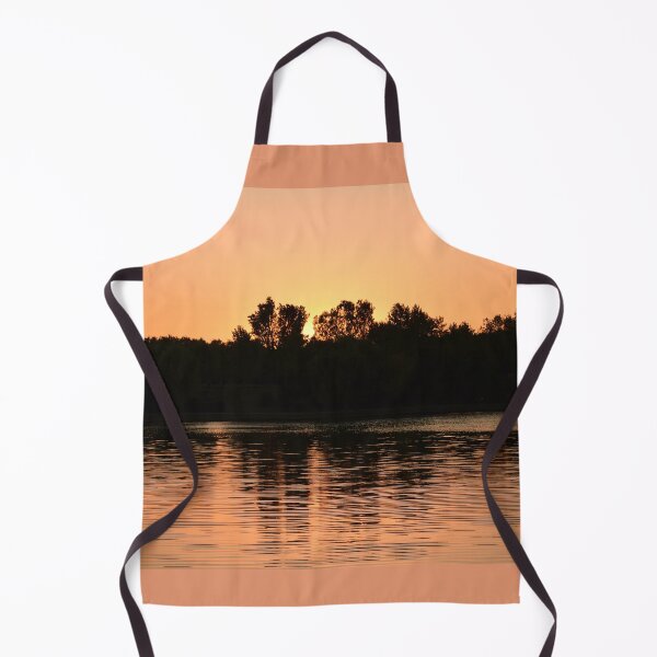 Item preview, fiery sunset lake designed and sold by dianastancu.