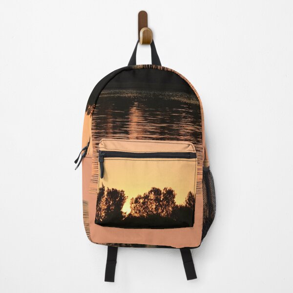 Item preview, fiery sunset lake designed and sold by dianastancu.