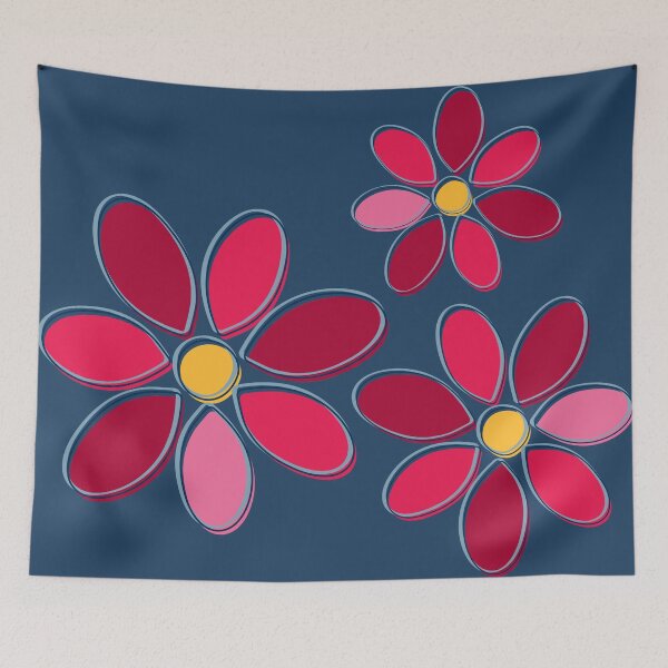 Item preview, Red and Pink Flowers designed and sold by Amy VanMeter.
